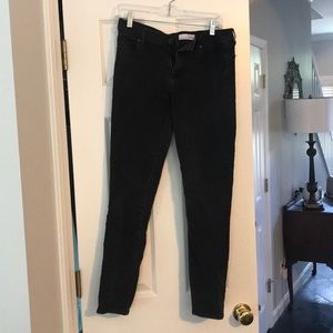 Loft modern skinny black jeans